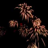 <p>East Fishkill residents celebrated the Fourth of July with a fireworks display Sunday night at the East Fishkill Rec.</p>