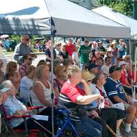 <p>The Village of Fishkill held its 114th annual Declaration of Independence reading Monday morning, with a large crowd gathering in front of Van Wyck Hall to soak in the history.</p>