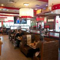 <p>Inside the Red Line Diner during a recent busy lunch hour.</p>