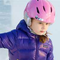 <p>A young girl enjoys the ice rink in Westport on Thursday.</p>