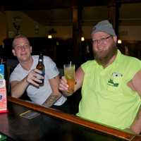 <p>Customers enjoy a cool one at Handshakes Bar &amp; Grill in Hopewell Junction.</p>