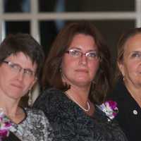 <p>Renee Fillette PH.D (center) at the recent Athena award reception.</p>