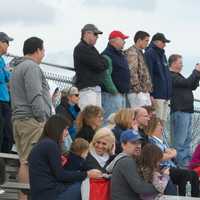 <p>The crowd takes in the action between Bronxville and Somers.</p>