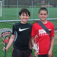 <p>Some potential future Tuskers stars watch the game between Bronxville and Somers.</p>