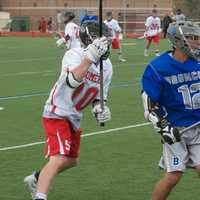 <p>Somers hosted Bronxville in a boys lacrosse game Saturday.</p>