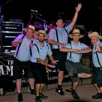 <p>The Amish Outlaws were a featured attraction.</p>