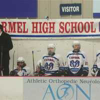 <p>Carmel&#x27;s bench watches play.</p>