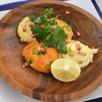 <p>Moroccan Fish Cakes.</p>