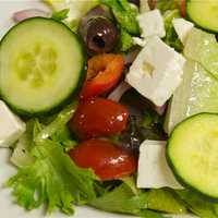 <p>One of the salads at Lake View Bistro.</p>