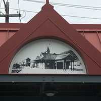 <p>The Suffern Train Station.</p>