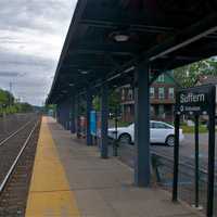 <p>The Suffern Train Station.</p>