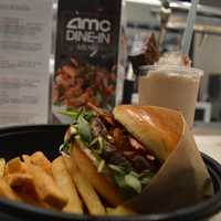 <p>A burger at the movies? Yup.</p>