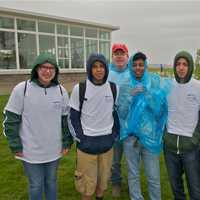 <p>Walkers and runners brave the rain for Sunday morning&#x27;s STAR Walk, Run &amp; Roll.</p>