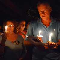 <p>The candlelight vigil.</p>