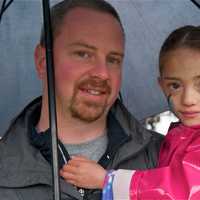 <p>Hundreds come out in the rain Sunday morning to support the March of Dimes March For Babies at Jennings Beach in Fairfield.</p>