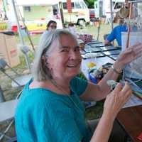 <p>Demonstrations from local artists were part of Saturday&#x27;s Dragon Boat Races event.</p>