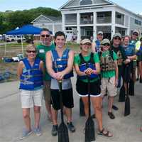 <p>The Blazing Paddle team, from Dutchess County.</p>