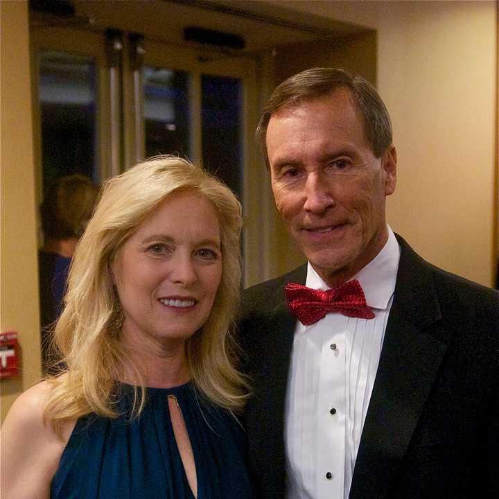 Putnam Hospital Center President and CEO James Caldas and his wife, Karen, at Saturday night&#x27;s gala.