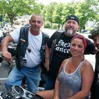 <p>From L: Yonkers MC President David D&#x27;Amato, Jack O&#x27;Malley, Bull &amp; Barrel Brewery owner Wedney Wulkan, Nicky DeCarlo.</p>