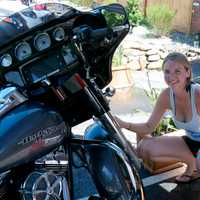 <p>A motorcycle wash was part of Sunday&#x27;s fundraiser.</p>