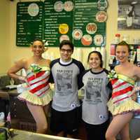 <p>Even the counter help at Van Dyk&#x27;s, brother and sister Jake and Jenna Russo of Wyckoff, get some Rockette love.</p>