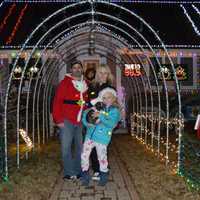 <p>Fair Lawn&#x27;s Marc DeSomma with his wife Paula, daughter Mia, 10, and Boston Terrier, Holly.</p>