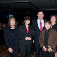 <p>From left,  Dr. Margaret Murray, Dr. Leslie Lindenauer, Dr. and WCSU President John Clark, Dr. Laurie Weinstein, Dr. Bethany Morrison, Faline Schneiderman, all from Western Connecticut State University.</p>