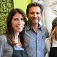 <p>Super Juice Nation Founders Paula Wozniak, left, Jeff Wozniak, both of North Haledon, and Amy Ratleff of Hawthorne.</p>