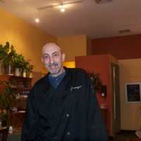 <p>Beacon Falls Cafe owner and chef Bob Nevelus.</p>