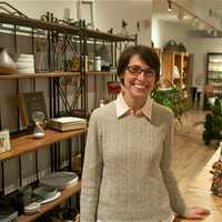 <p>Courtney Sedor in her Raven Rose Floral &amp; Gift Boutique in Beacon.</p>