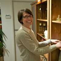 <p>Raven Rose owner Courtney Sedor in her Beacon shop.</p>