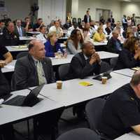 <p>The Race and Diversity forum at Bergen Community College drew some 200 law enforcement officers and community members.</p>