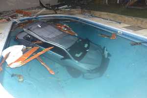 Emerson Driver Rescued By Westwood Officer In Pool Plunge Gets Careless Driving Summons