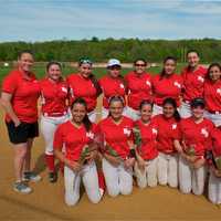 <p>The 2016 North Rockland High softball team clinched their league title Thursday with an 8-4 win over Suffern.</p>