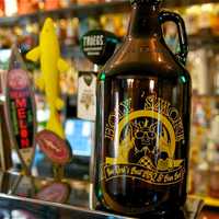 <p>Growlers are available at Holy Smoke.</p>