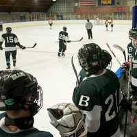 <p>Pawling hosted Brewster in ice hockey Thursday night at Trinity Pawling&#x27;s Tirrell Ice Rink.</p>