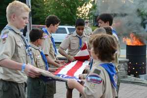 Wyckoff Boy Scouts Organize Flag Retirement Ceremony