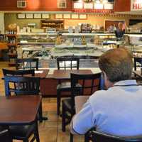 <p>A lonely lunch hour at Marra&#x27;s Market.</p>