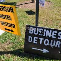 <p>Diners are following detours to the Emerson Hotel at 31 Emerson Plaza East, where business has been slower thanusual though management isn&#x27;t prepared to say that&#x27;s because of the roadwork.</p>