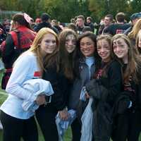 <p>Rye fans had lots to cheer about Saturday at Rye High.</p>