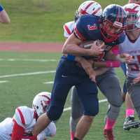 <p>The Eastchester High football team earned a spot in this week&#x27;s Class A playoff tournament by beating Tappan Zee Saturday at Eastchester. </p>