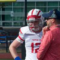 <p>The Eastchester High football team earned a spot in this week&#x27;s Class A playoff tournament by beating Tappan Zee Saturday at Eastchester. </p>