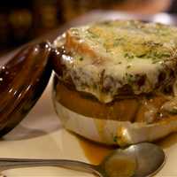 <p>The French Onion soup from Silver Spoon in Cold Spring.</p>