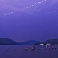 <p>As thunder storms rolled through the area last night, scattered and frequent lightening bursts put on a show in Westchester and Putnam skies.</p>