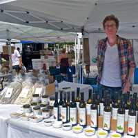 <p>Local produce and lots of other goods brought nice crowds out to the Down To Earth Farmers Market in Ossining Saturday, despite temperatures in the mid-90s and high humidity.</p>