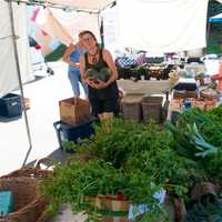 <p>Local produce and lots of other goods brought nice crowds out to the Down To Earth Farmers Market in Ossining Saturday, despite temperatures in the mid-90s and high humidity.</p>