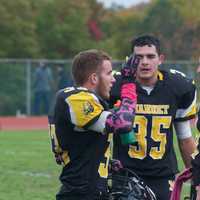 <p>Top-seeded Nanuet moved on to the Class B semifinals with a 35-0 win over Irvington in the quarterfinals. </p>