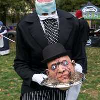 <p>Nyack held its annual Halloween Parade Saturday, featuring lots of ghoulish, and creative, costumes.</p>