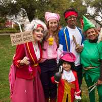 <p>Nyack held its annual Halloween Parade Saturday, featuring lots of ghoulish, and creative, costumes.</p>