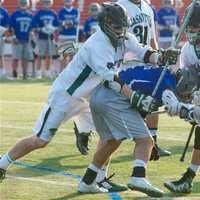 <p>The Pleasantville and Bronxville High School boys lacrosse teams added a new chapter to their rivalry Thursday when the two met up again in the Section 1 Class C championship game at White Plains High School.</p>